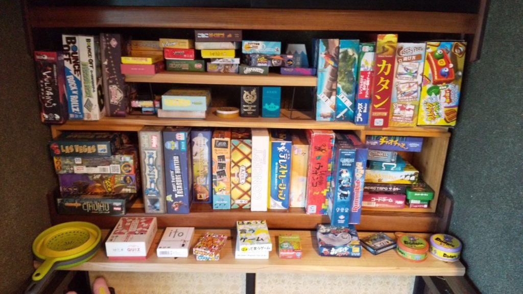 ゲストハウス松本亭一農舎にあるボードゲームの一覧